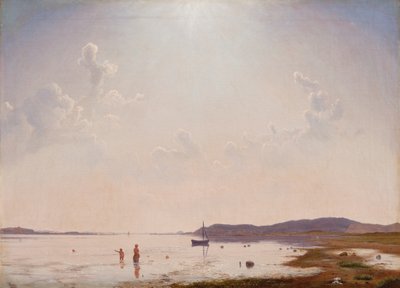 Vista del fiordo de Roskilde cerca de Frederikssund, Zelanda de Peter Vilhelm Carl Kyhn