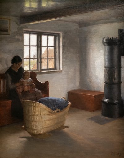 Madre e hijo de Peter Vilhelm Ilsted