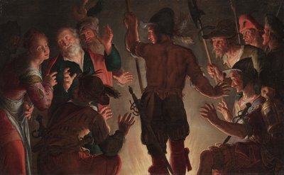 La negación de Pedro, c.1624-1628 de Peter Wtewael