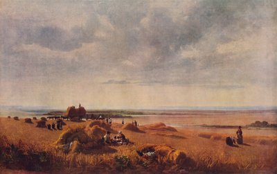 Un campo de maíz, 1815 de Peter de Wint