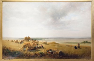 Un maizal de Peter de Wint