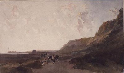Escena costera de Peter de Wint