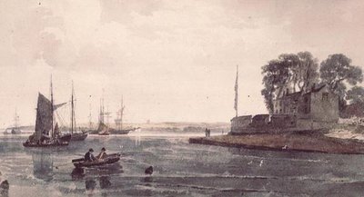 Castillo de Cowes de Peter de Wint