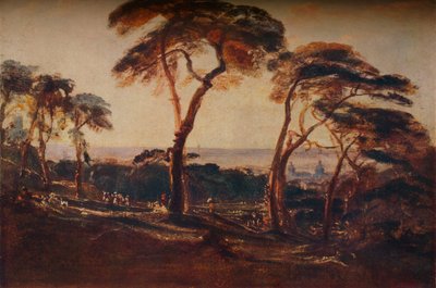Parque de Greenwich, c1822 de Peter de Wint