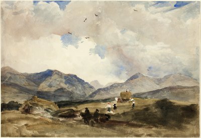 En Gales entre Bangor y Capel Curig de Peter de Wint
