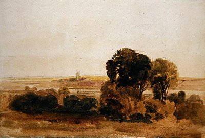 En el río Trent de Peter de Wint