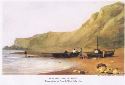 Shanklin, Isla de Wight de Peter de Wint