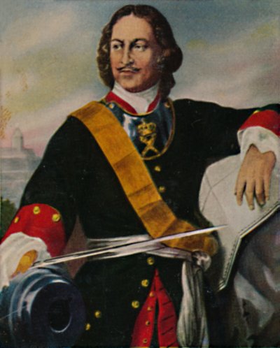 Pedro el Grande 1672-1725 de Peter the Great