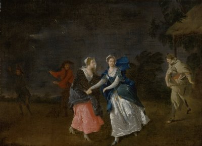 Sra. Cibber como Cordelia de Peter van Bleeck