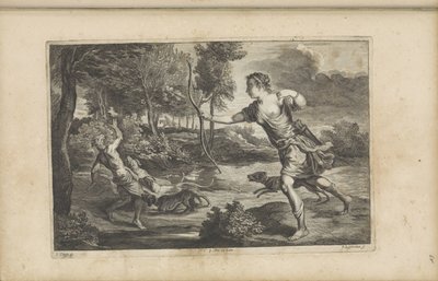 Diana en Actaeon de Peter van Liesebetten