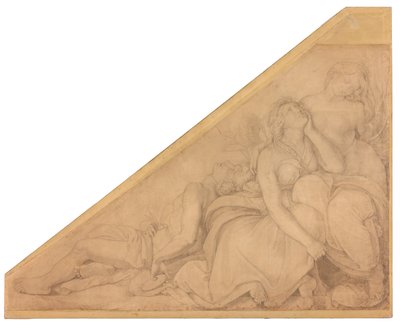 Jacinto, Clitia, Leucótoe, transformados en flores de Peter von Cornelius