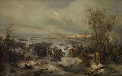 La batalla de Krasnoi Krasny el 17 de noviembre de 1812, 1849 de Peter von Hess