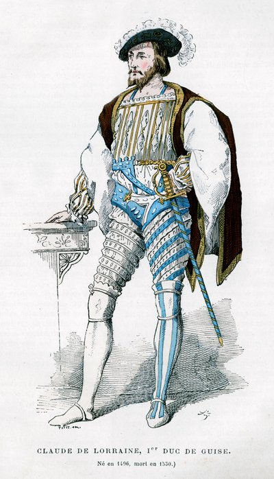 Claude de Lorraine, primer duque de Guisa, siglo XVI 1882-1884 de Petit