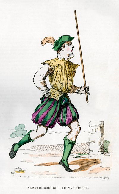 Mensajero, siglo XV de Petit