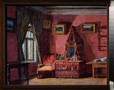 Habitación en la casa de Peter Ilyich Tchaikovsky de Petr Ivanovic Petrovichev