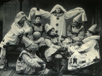 Composición teatral. Platinotypie de Piotr Petrovich Pavlov (1860-1925) de Petr Petrovich Pavlov