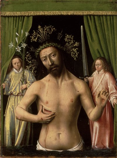 Cristo como el hombre de dolores, 1450 de Petrus Christus