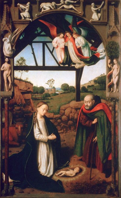 Natividad, 1452 de Petrus Christus