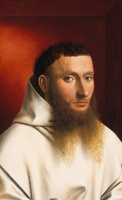 Retrato de un Cartujo, 1446 de Petrus Christus
