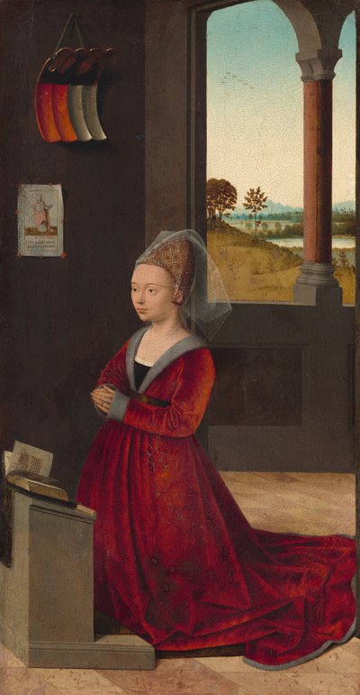 Retrato de una Donante Femenina de Petrus Christus