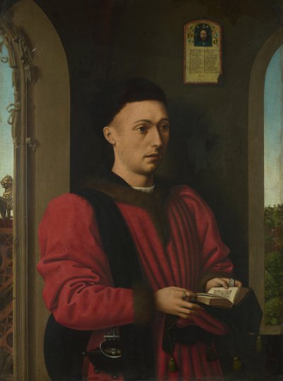Retrato de un joven, 1450-1460 de Petrus Christus