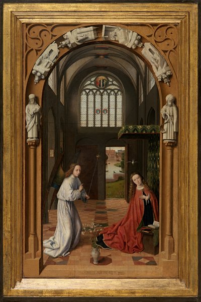 La Anunciación de Petrus Christus