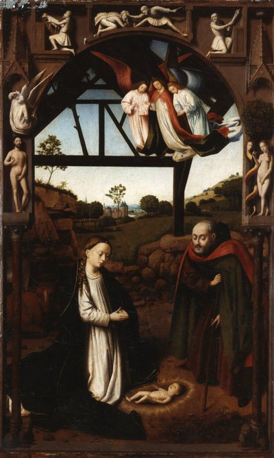 La Natividad de Cristo La Noche Santa de Petrus Christus