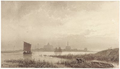 Vista de Veere de Petrus Franciscus Greive