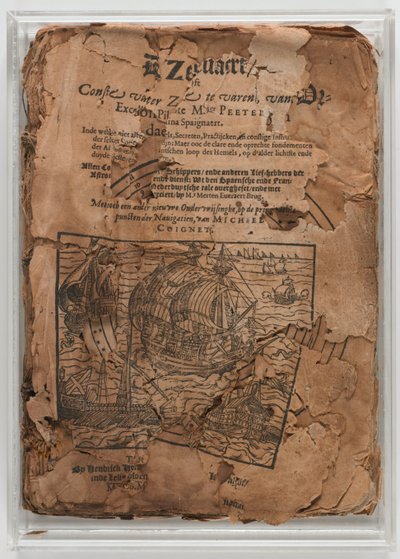 Manual de arte del timonel: De Zeevaert a menudo conste de navegar en el mar Nueva enseñanza sobre los puntos más fundamentales del Zeevaert,... Dos libros encuadernados De Zeevaert oft conste van navegando en el mar vanden Excellente Pilote M. ter Peeter  de Petrus de Medina