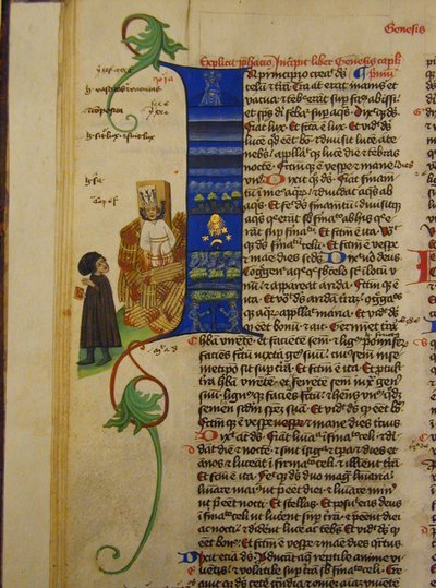 La quema de Juan Hus De la Biblia de Martinitz de Petrus de Mladoniovicz,
