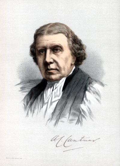 Archibald Campbell Tait, Arzobispo de Canterbury, c. 1890 de Petter and Galpin Cassell