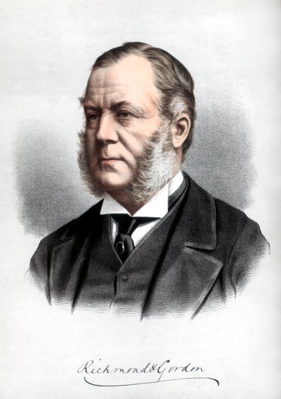 Charles Henry Gordon-Lennox, Duque de Richmond y Gordon, c1890 de Petter and Galpin Cassell