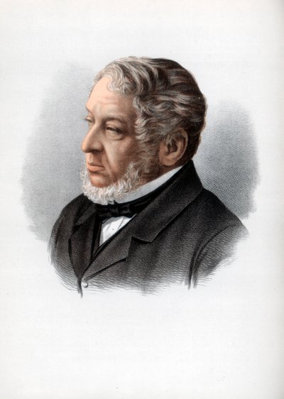 Nathan Rothschild, primer barón Rothschild, banquero y político británico, c1890 de Petter and Galpin Cassell