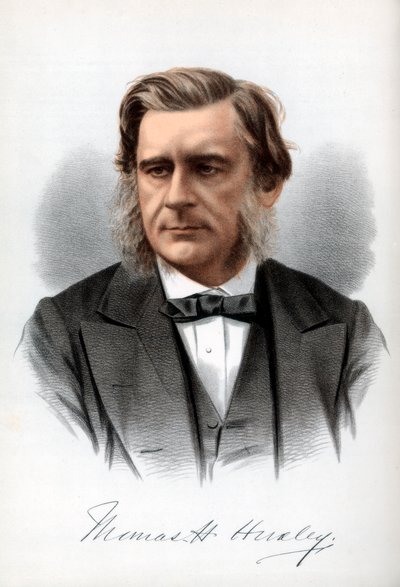 Thomas Henry Huxley, biólogo inglés, c1890 de Petter and Galpin Cassell