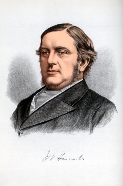 William Vernon Harcourt, estadista liberal británico, c1890 de Petter and Galpin Cassell