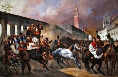 Una procesión de bodas en Sevilla de Pharamond Blanchard