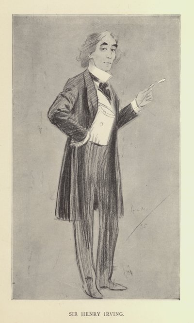Caricatura de Phil May, de la década de 1890 de Phil May