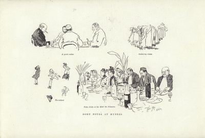Algunas notas en Hyeres de Phil May