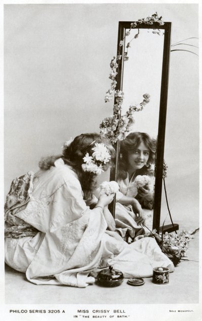 Crissy Bell, actriz británica, c1900s de Philco Publishing Company