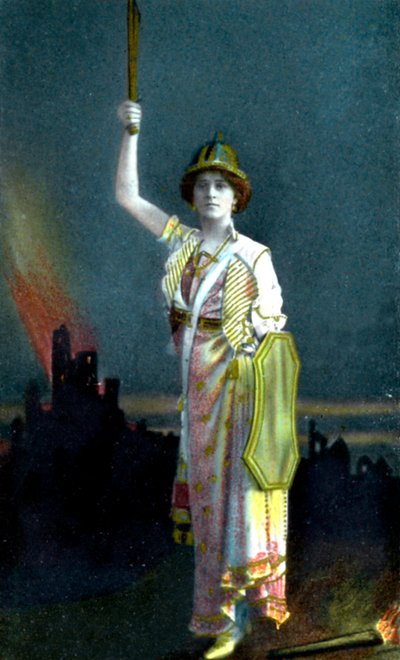 Zena Dare 1887-1975, cantante y actriz inglesa, 1908 de Philco Publishing Company