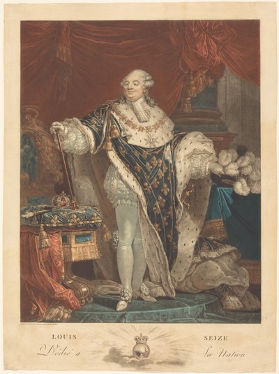 Luis XVI de Philibert-Louis Debucourt