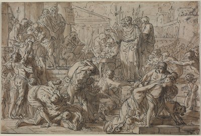 Tema romano, 1700s de Philibert Benoît Delarue