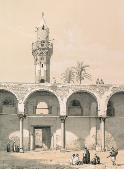 Mezquita de Amrou de Philibert Joseph Girault de Prangey