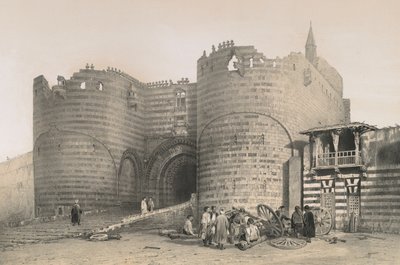 Puerta de la Ciudadela de Saladino de Philibert Joseph Girault de Prangey