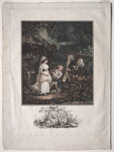 annette y lubin de Philibert Louis Debucourt