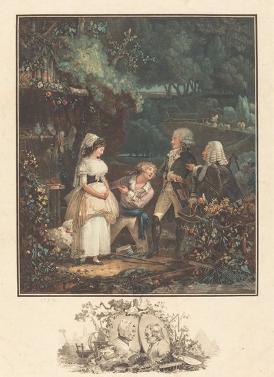 Annette y Lubin de Philibert Louis Debucourt