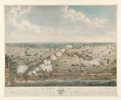 Derrota del ejército británico (Batalla de Nueva Orleans) de Philibert Louis Debucourt