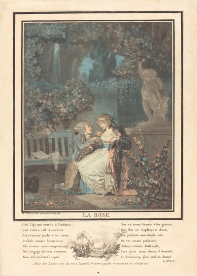 La Rosa de Philibert Louis Debucourt