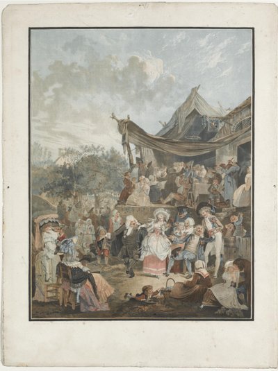 Le Menuet de la mariée de Philibert Louis Debucourt