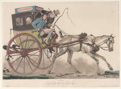 Ruta de St. Cloud, 1816 de Philibert Louis Debucourt